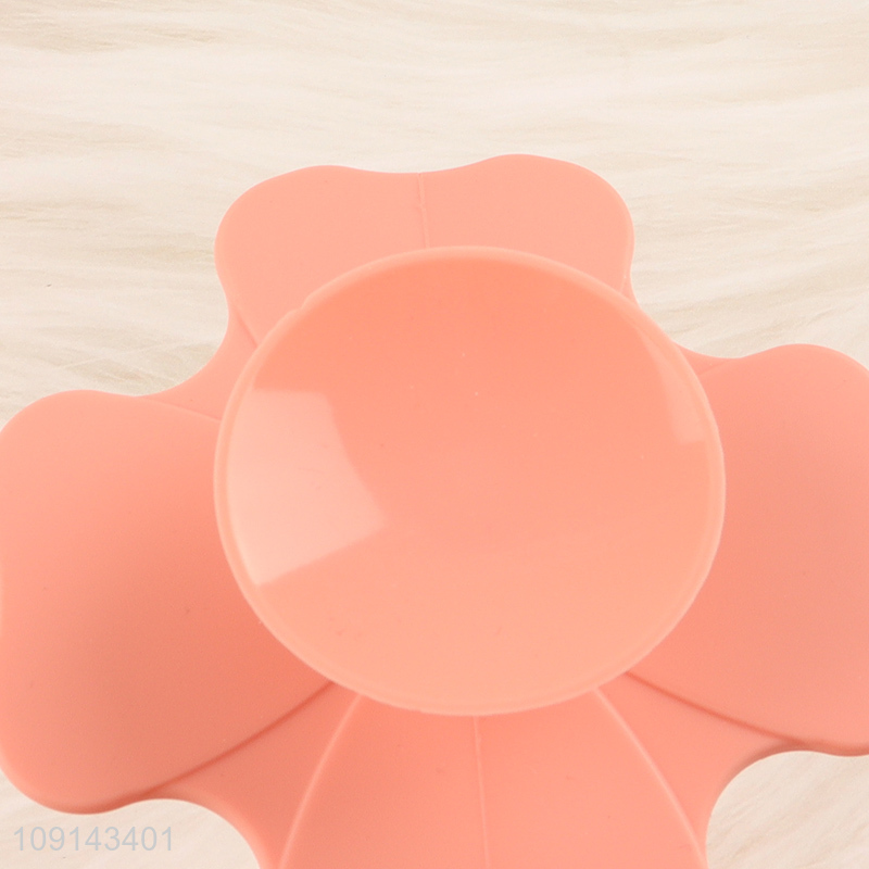 Yiwu market multicolor household silicone bath brush shower massage brush