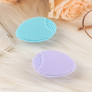 Factory supply silicone facial care facial cleansing brush for sale