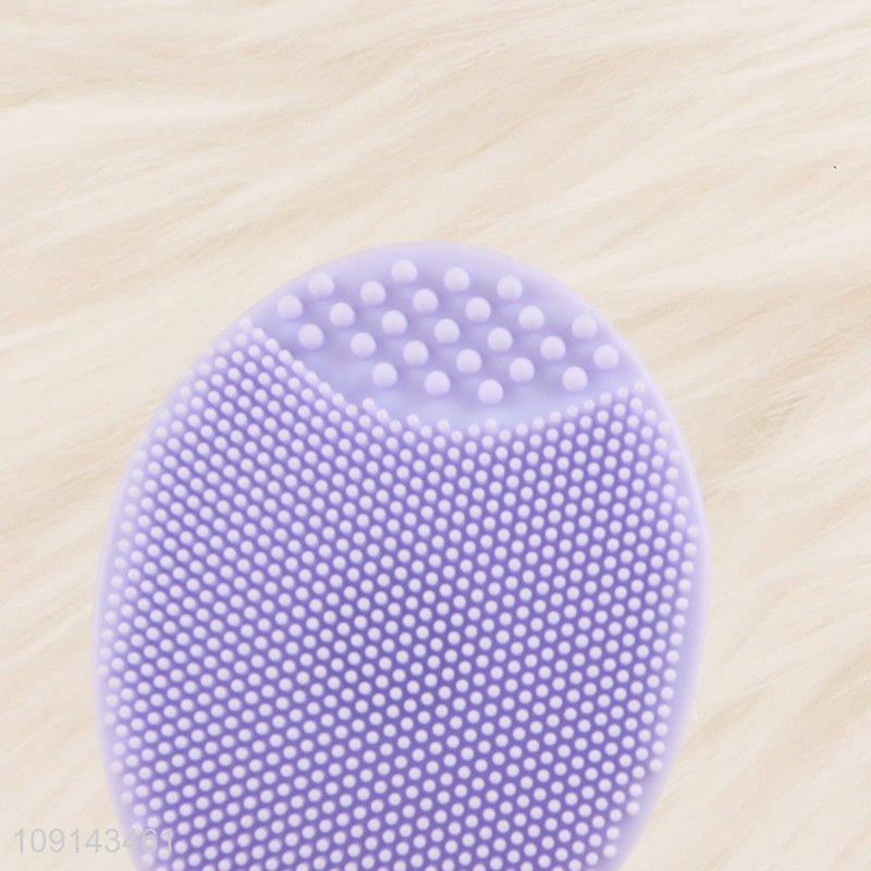 Factory supply silicone facial care facial cleansing brush for sale