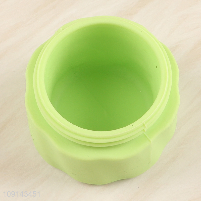 Top quality multicolor 20ml leak-proof silicone packaging cream bottle