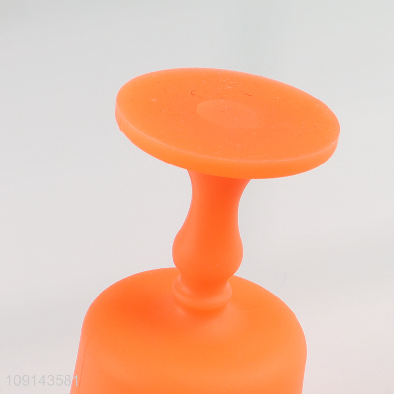 Hot selling 230ml unbreakable silicone goblet cup wine glasses champagne glasses