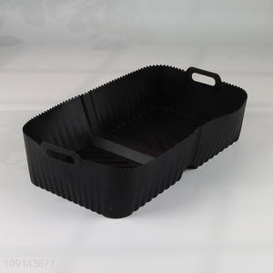 Online wholesale rectangle silicone air fryer liner for kitchen supplies