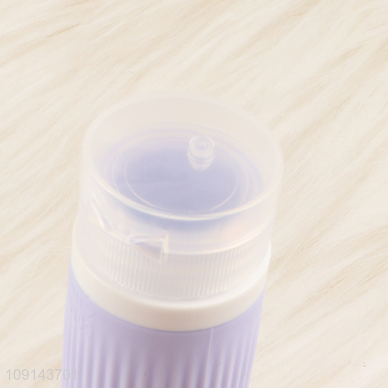 Yiwu market portable travel silicone bottle 60ml lotion bottle