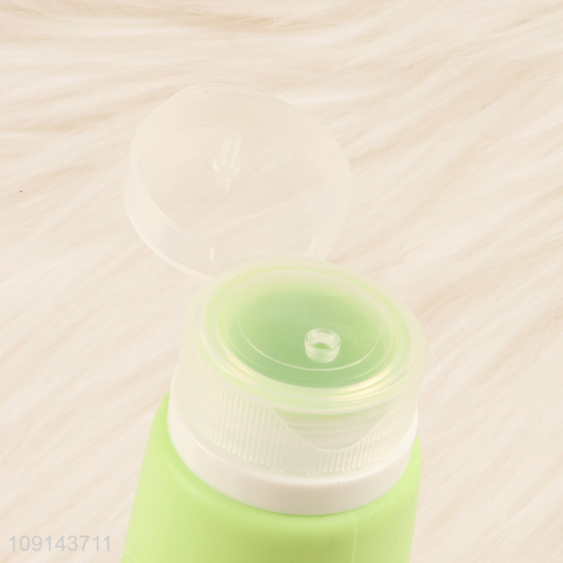 China factory portable travel bottle silicone lotion squeeze bottle for sale