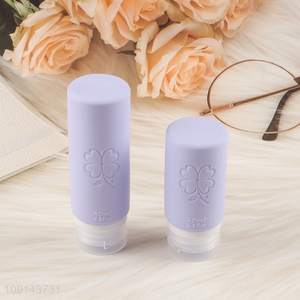 Factory wholesale silicone travel bottle lotion bottle squeeze bottle