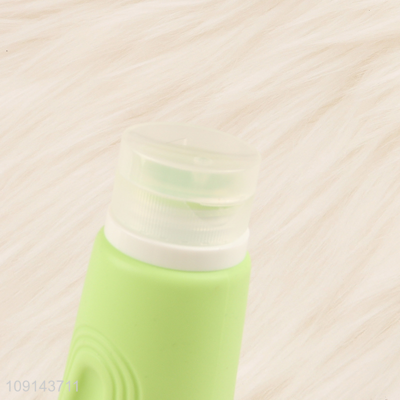 China factory portable travel bottle silicone lotion squeeze bottle for sale