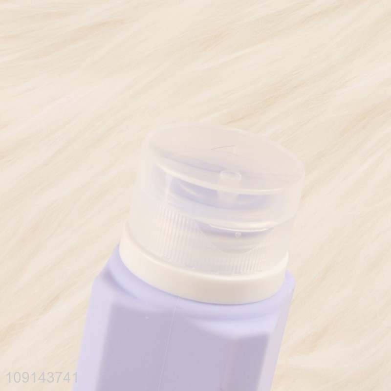 Best quality multicolor portable travel bottle silicone squeeze bottle for sale