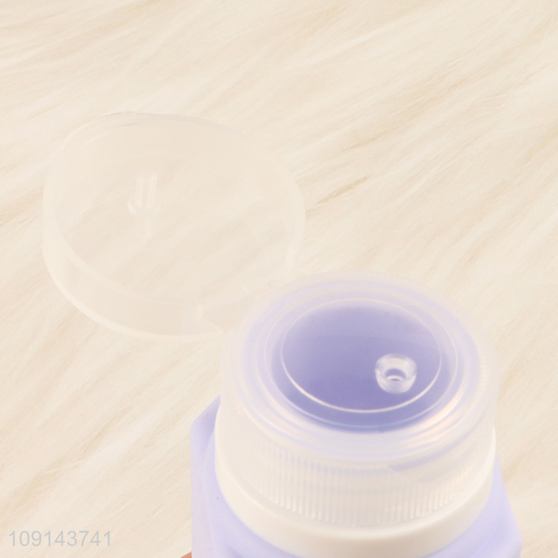 Best quality multicolor portable travel bottle silicone squeeze bottle for sale