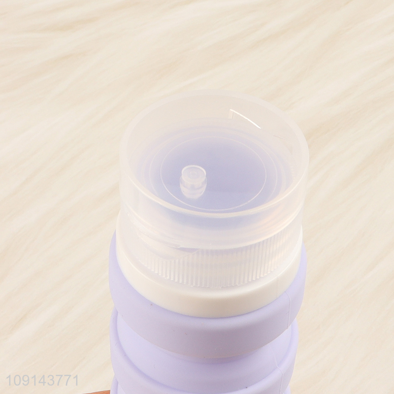 Factory wholesale multicolor silicone lotion bottle squeeze bottle for travel