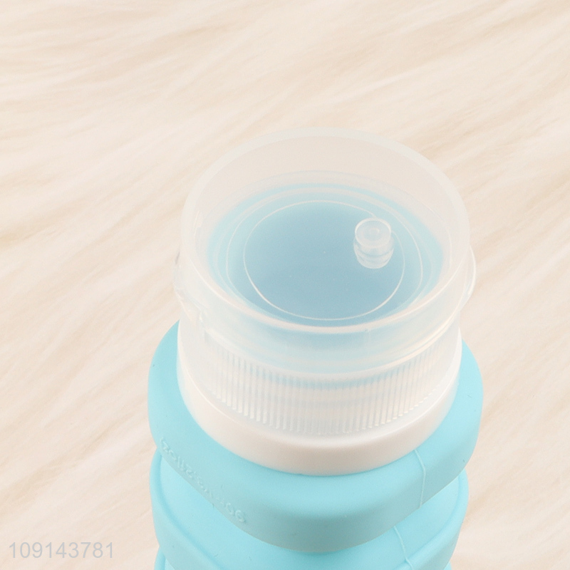 Best selling folding portable silicone empty bottle lotion bottle wholesale