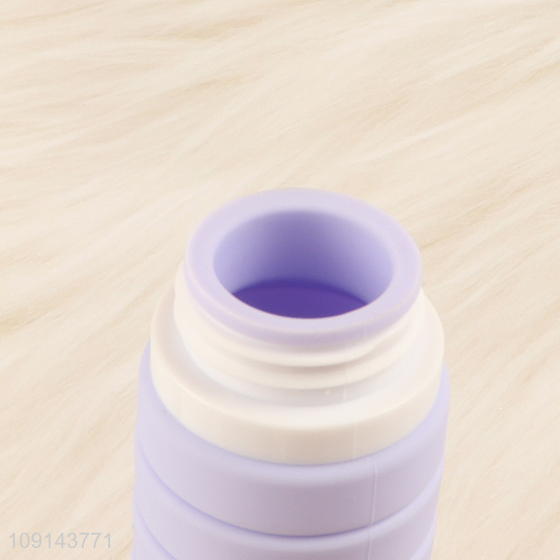 Factory wholesale multicolor silicone lotion bottle squeeze bottle for travel