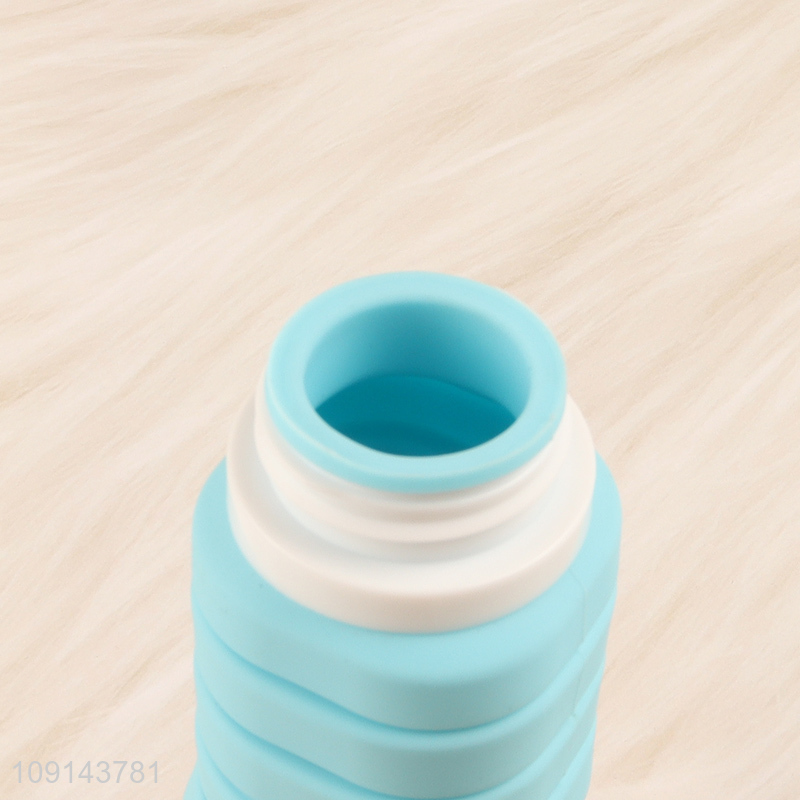 Best selling folding portable silicone empty bottle lotion bottle wholesale