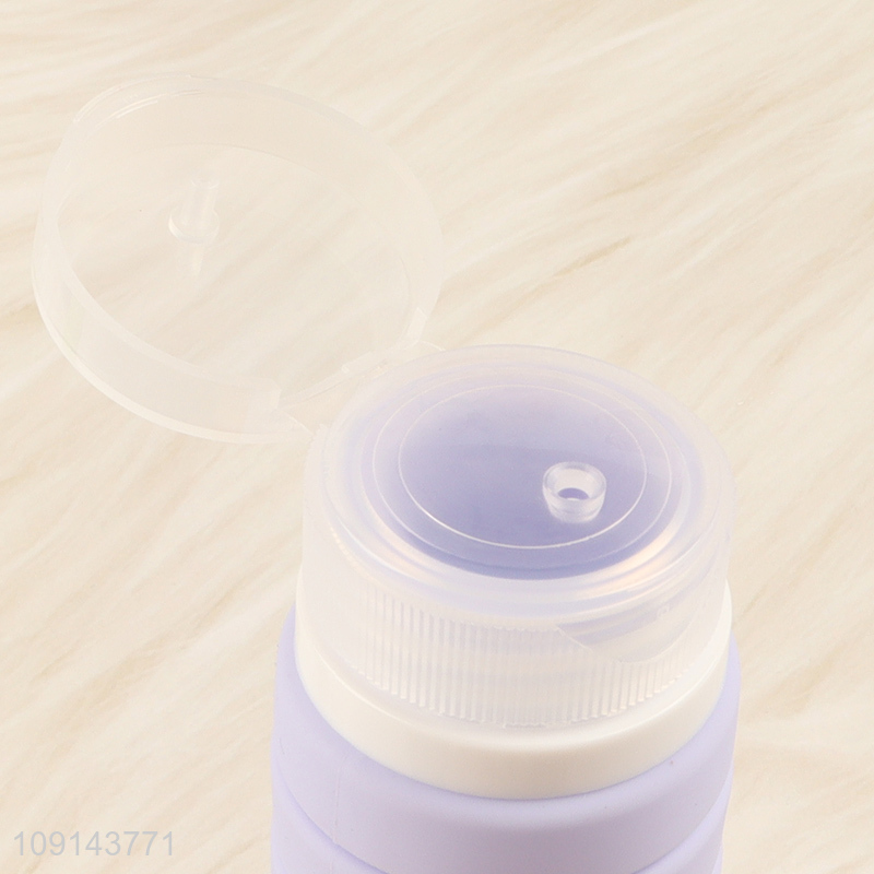 Factory wholesale multicolor silicone lotion bottle squeeze bottle for travel