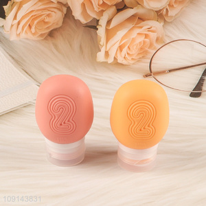 Top quality multicolor 60ml leak-proof travel bottle lotion bottle for sale