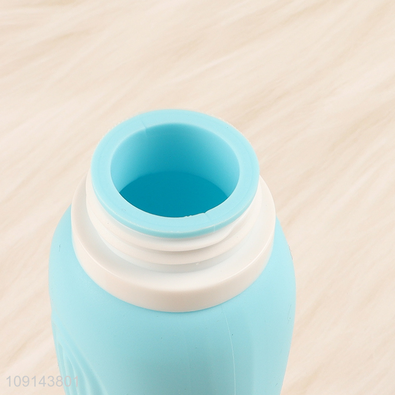 Factory direct sale multicolor silicone travel bottle lotion squeeze bottle