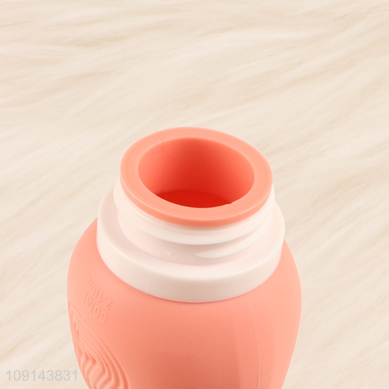 Top quality multicolor 60ml leak-proof travel bottle lotion bottle for sale