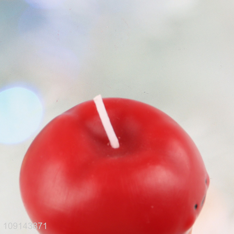 Hot products apple shape long lasting scented candle for gifts