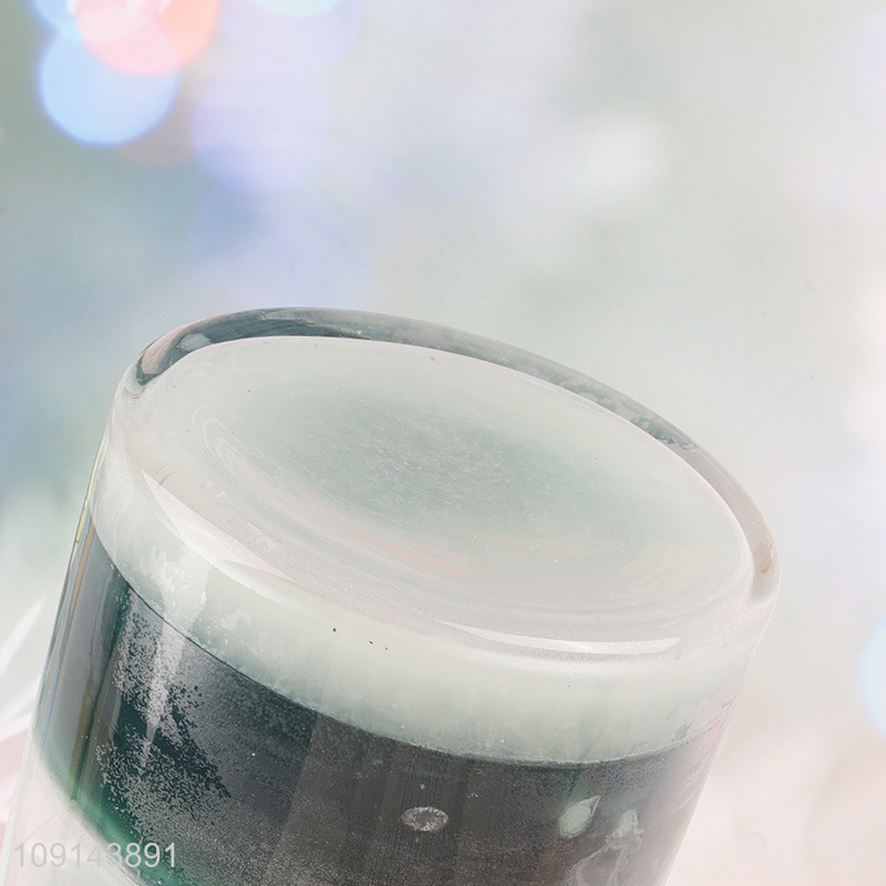 Top quality xmas tree shape scented candle for christmas decoration