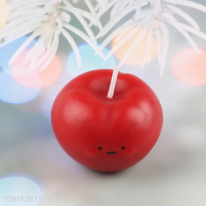 Hot products apple shape long lasting scented candle for gifts