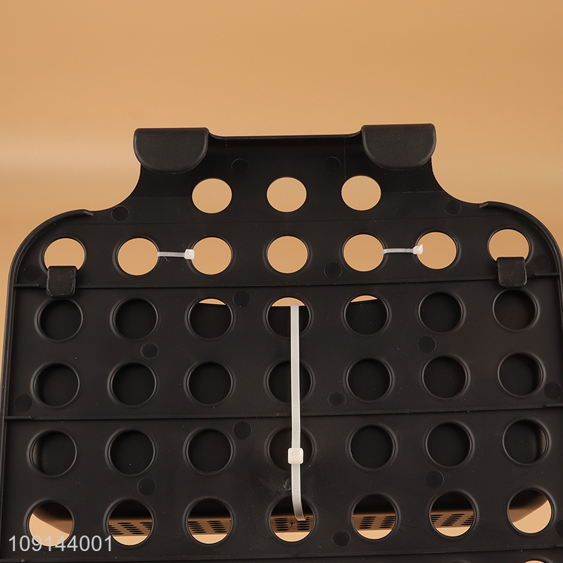 China products black plastic bathroom hanging storage basket bathroom shelves