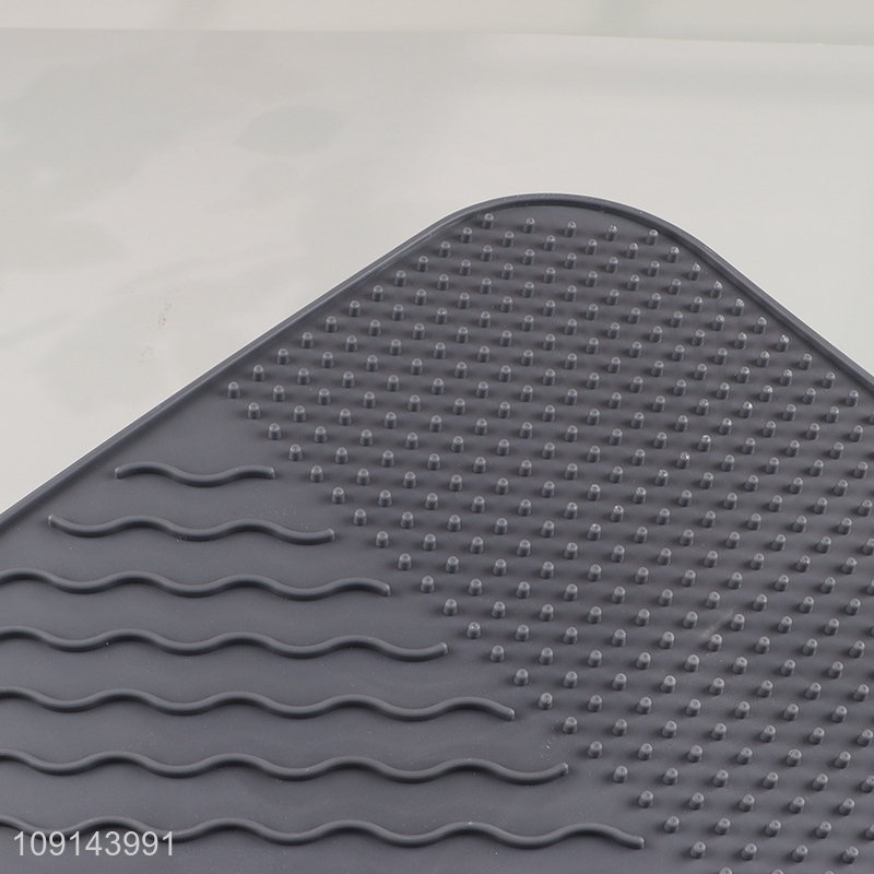 Popular products tpr non-slip dish drying mat for kitchen