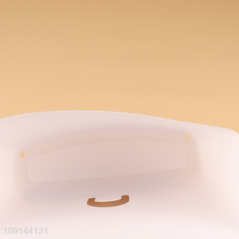 Top selling plastic kitchen hanging storage basket for household