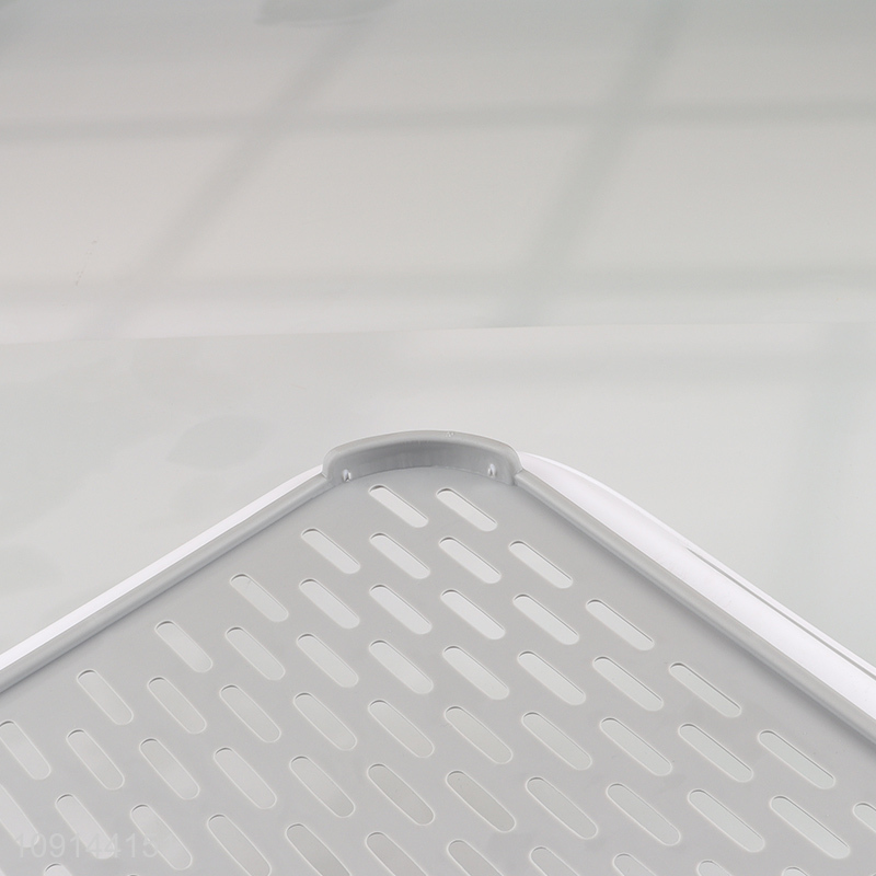 Top products kitchen supplies plastic drain tray with handle