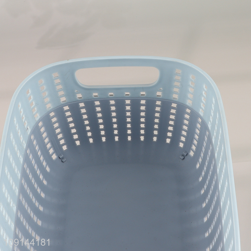 Top products multicolor hollow storage basket with handle