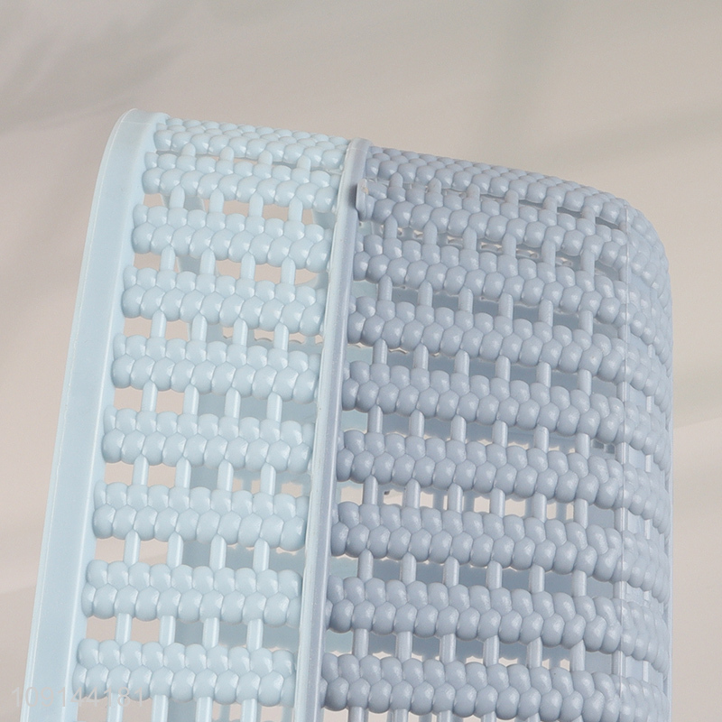 Top products multicolor hollow storage basket with handle