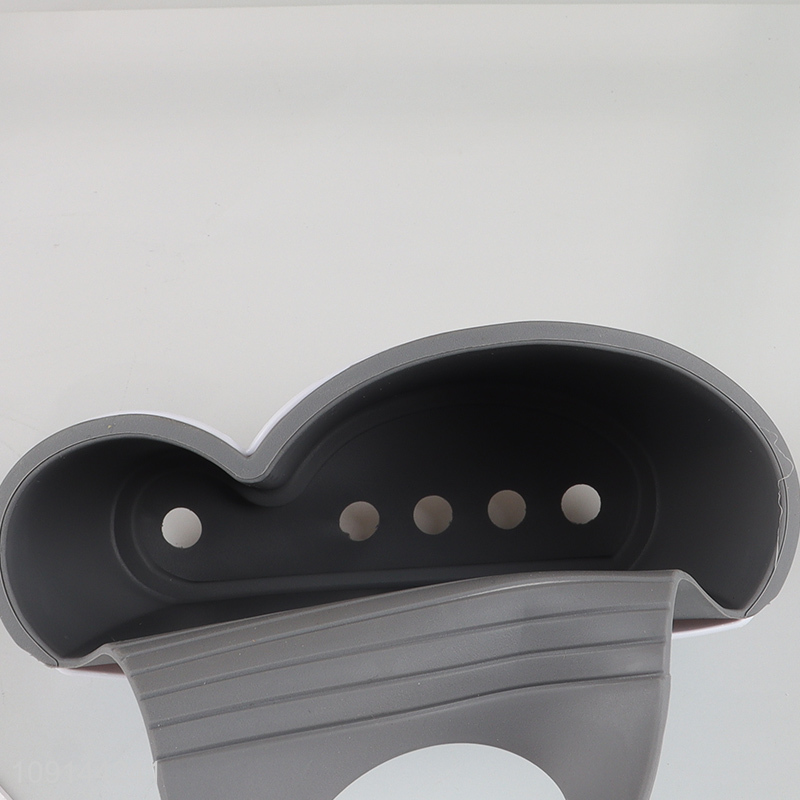 Good selling adjustable sink soap sponge holder storage drain rack for kitchen