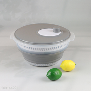 Hot items folding kitchen vegetable fruits washing drain basket