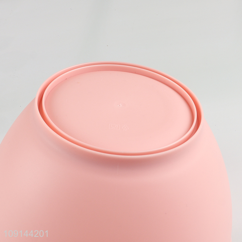 Best selling multicolor plastic kitchen tableware salad mixing bowl wholesale