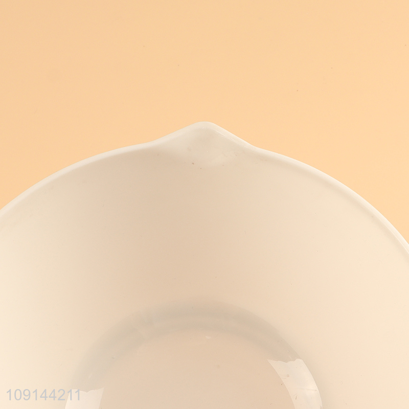 Latest products plastic kitchen salad mixing bowl for tableware