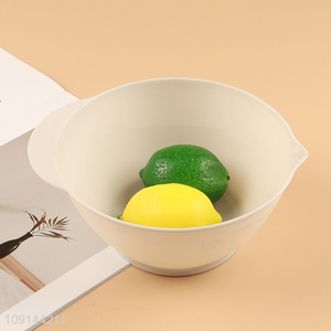 Latest products plastic kitchen salad mixing bowl for tableware