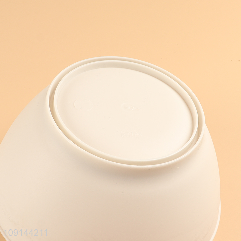 Latest products plastic kitchen salad mixing bowl for tableware