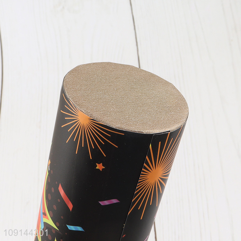 Online wholesale wedding party supplies colourful launcher cannon party popper