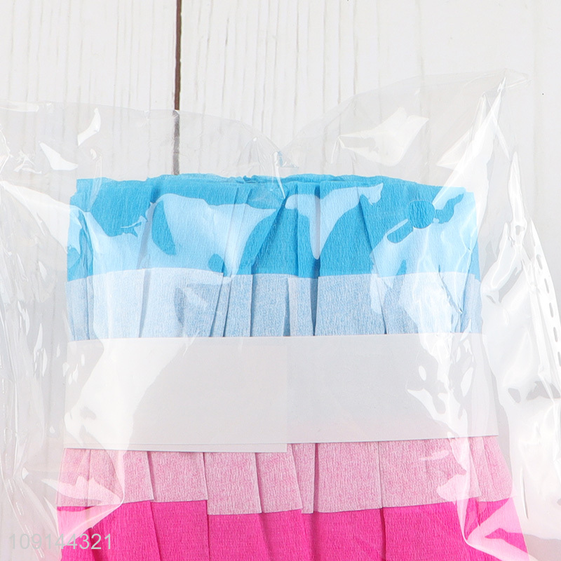 New arrival party supplies party decoration crepe paper for sale