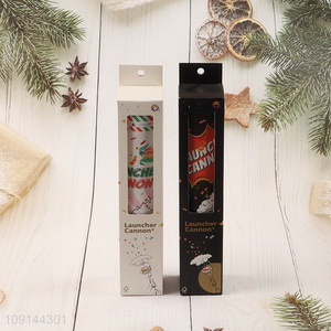 Online wholesale wedding party supplies colourful launcher cannon party popper