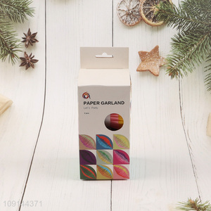 Wholesale Flower Crepe Paper Streamer for Wedding Birthday Christmas Party