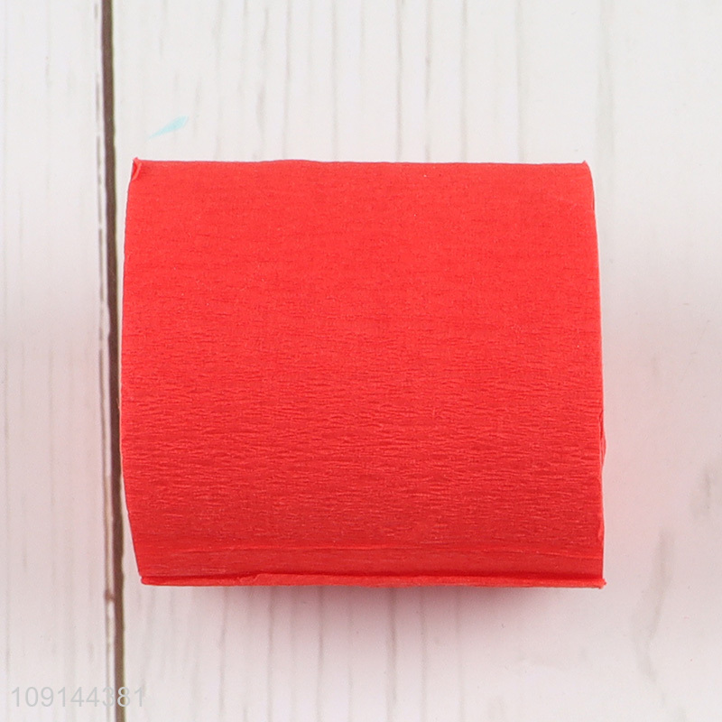 Hot selling multicolor party decoration party backdrop paper streamers