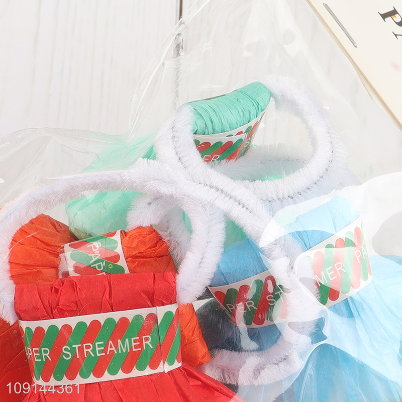 Best selling party supplies hand throw streamers confetti poppers