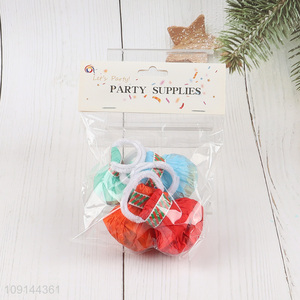 Best selling party supplies hand throw streamers confetti poppers