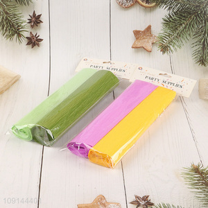 Top sale multicolor flower wrapping crepe paper packaging paper