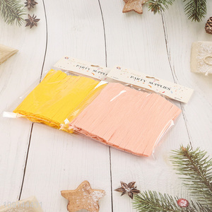 China supplier multicolor party supplies crepe paper for sale