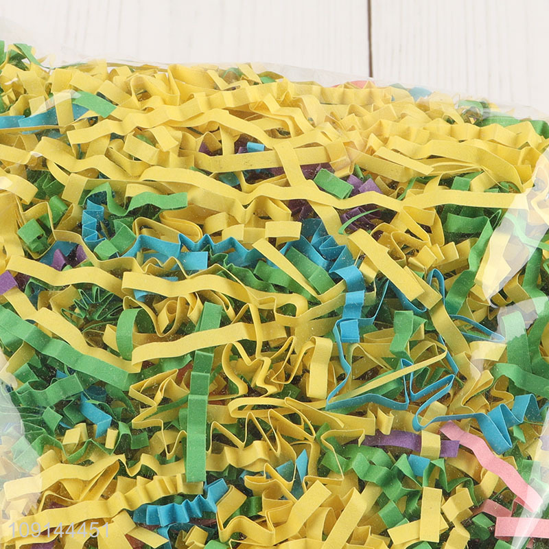 New product colorful gift packaging shredded tissue filler paper