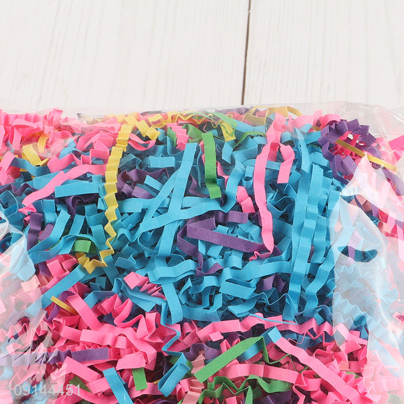 New product colorful gift packaging shredded tissue filler paper