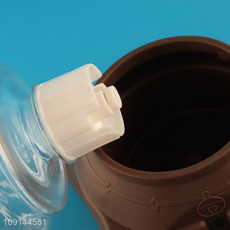 Wholesale Automatic Pet Feeder and Water Dispenser Set for Dogs Cats