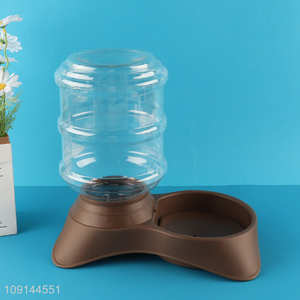 Wholesale Automatic Pet Feeder and Water Dispenser Set for Dogs Cats