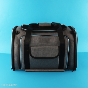 Wholesale Oxford Fabric Pet Travel Carrier Breathable Dog Cat Carrier