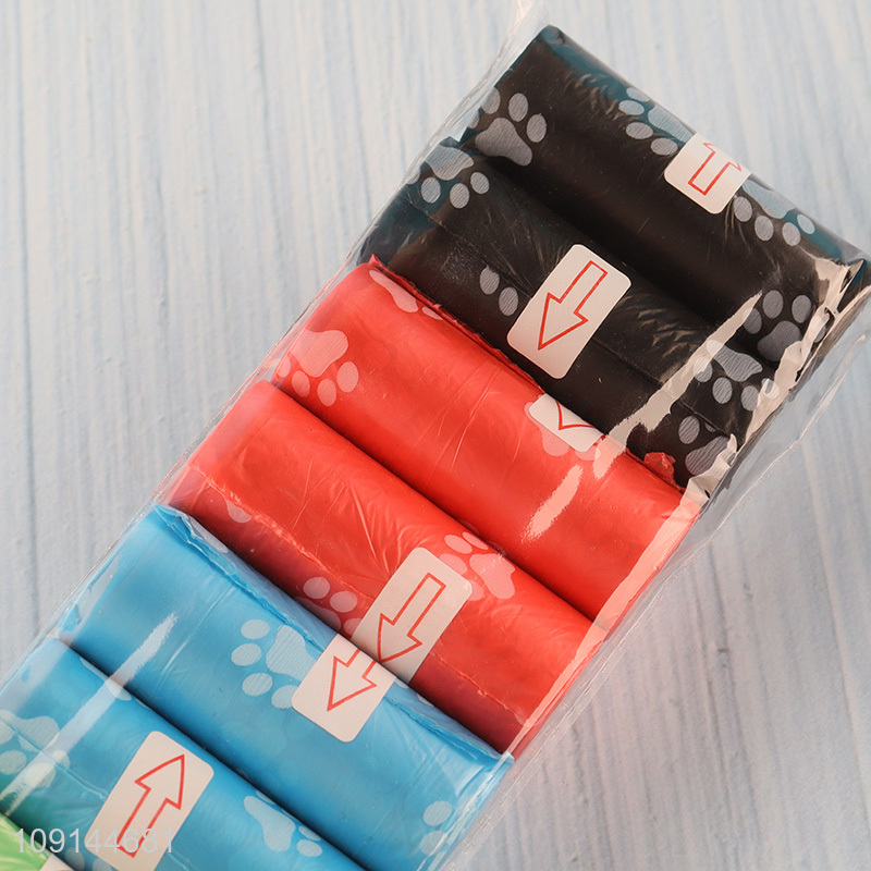 Factory Price 10 Rolls Disposable Dog Poop Bags Disposable Dog Waste Bags